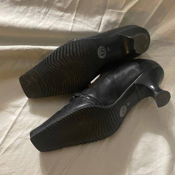 Arnold Churgin stitched & horse bit leather loafers - Picture 4 of 4